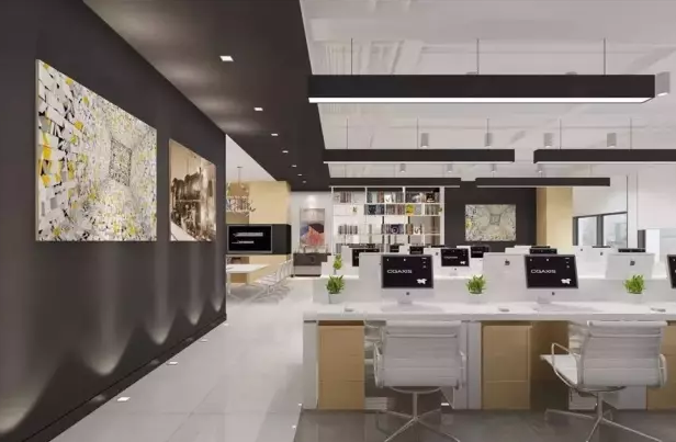 300㎡辦公室裝修效果圖賞析，讓您的辦公室獨(dú)領(lǐng)風(fēng)騷!!!